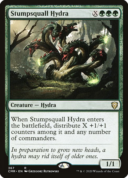 Stumpsquall Hydra (Commander Legends) Light Play