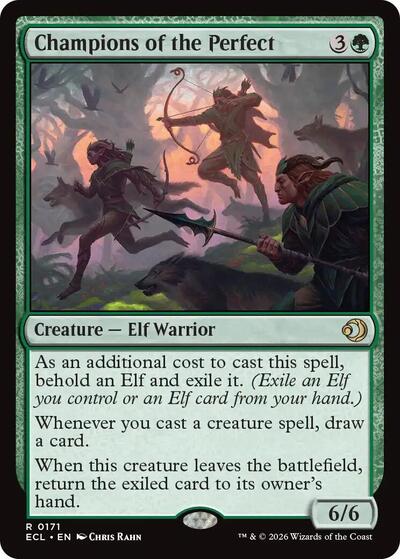 Champions of the Perfect (Lorwyn Eclipsed) Light Play