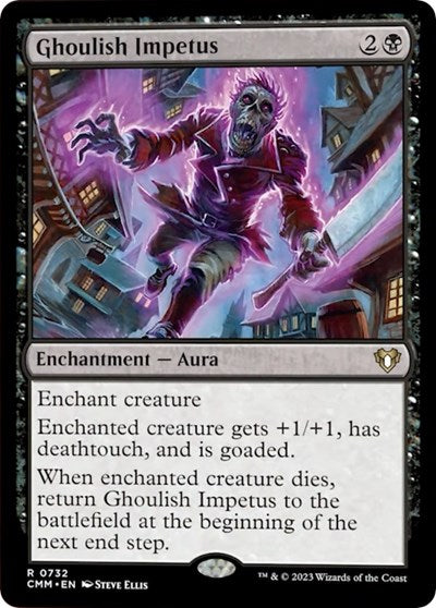 Ghoulish Impetus (Commander Masters) Light Play