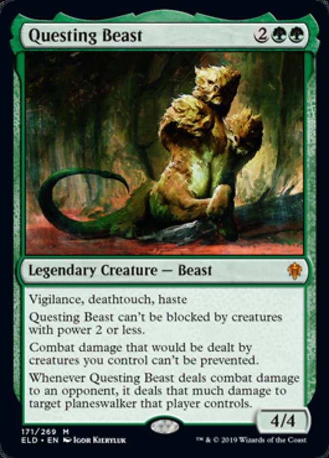 Questing Beast (Throne of Eldraine) Light Play