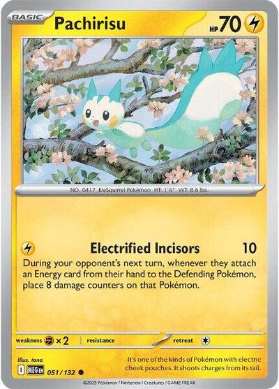 Pachirisu (ME01: Mega Evolution) Light Play