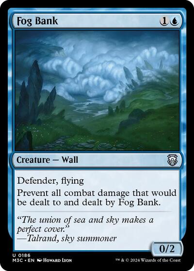 Fog Bank (Commander: Modern Horizons 3) Light Play