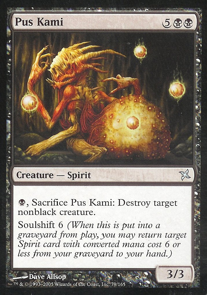 Pus Kami (Betrayers of Kamigawa) Light Play