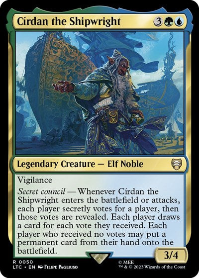 Cirdan the Shipwright (Commander: The Lord of the Rings: Tales of Middle-earth) Light Play
