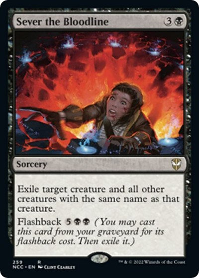 Sever the Bloodline (Commander: Streets of New Capenna) Light Play