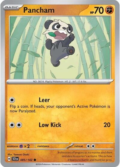 Pancham (SV07: Stellar Crown) Light Play