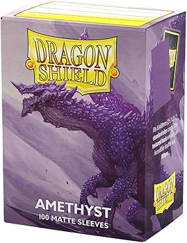 Dragon Shield Player's Choice Matte Sleeves - Amethyst (100-Pack) - Dragon Shield Card Sleeves