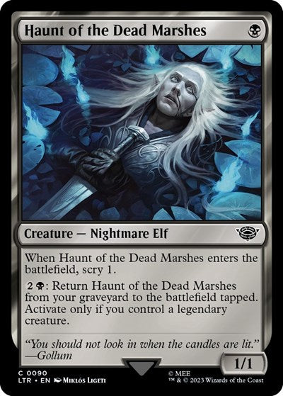 Haunt of the Dead Marshes (Universes Beyond: The Lord of the Rings: Tales of Middle-earth) Light Play Foil