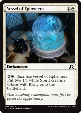Vessel of Ephemera (Shadows Over Innistrad) Light Play