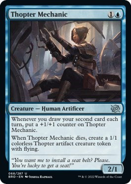 Thopter Mechanic (The Brothers' War) Light Play