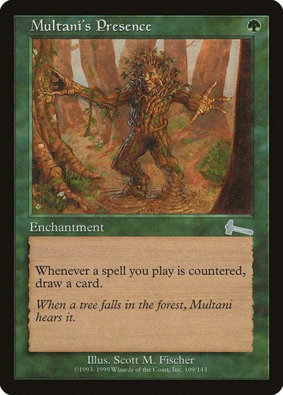 Multani's Presence (Urza's Legacy) Medium Play
