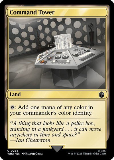 Command Tower (0263) (Universes Beyond: Doctor Who) Light Play