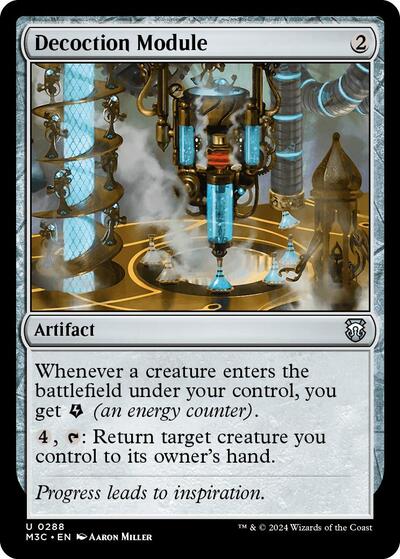 Decoction Module (Commander: Modern Horizons 3) Light Play