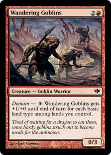 Wandering Goblins (Conflux) Medium Play