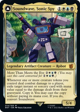 Soundwave, Sonic Spy (Universes Beyond: Transformers) Light Play