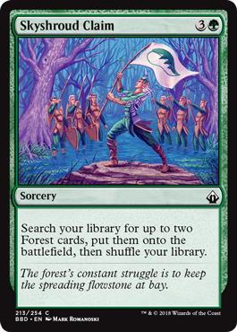 Skyshroud Claim (Battlebond) Light Play