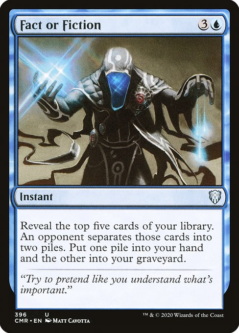Fact or Fiction (Commander Legends) Light Play