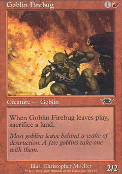 Goblin Firebug (Legions) Light Play