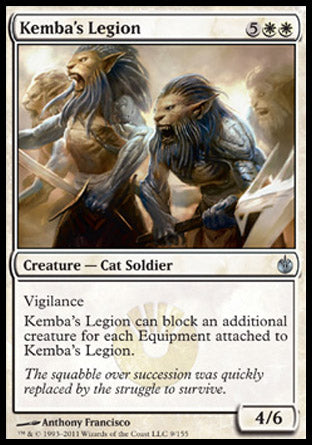 Kemba's Legion (Mirrodin Besieged) Light Play