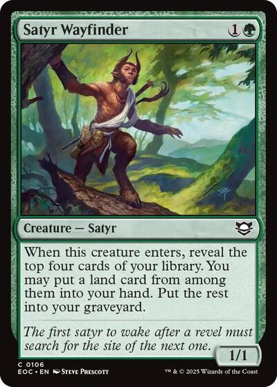 Satyr Wayfinder (Commander: Edge of Eternities) Light Play