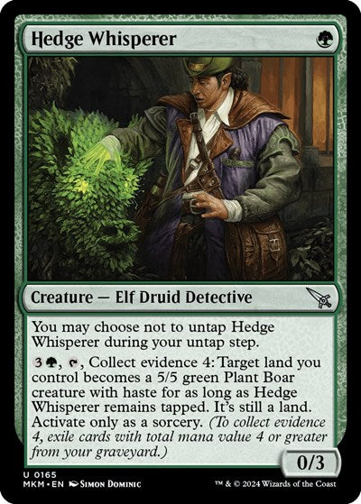 Hedge Whisperer (Murders at Karlov Manor) Light Play