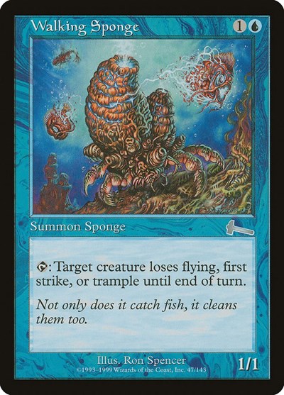 Walking Sponge (Urza's Legacy) Damaged / Poor