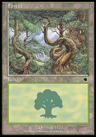 Forest (170) (Starter 1999) Heavy Play