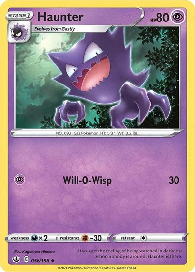 Haunter (SWSH06: Chilling Reign) Light Play