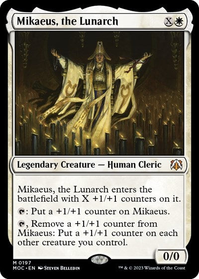 Mikaeus, the Lunarch (Commander: March of the Machine) Light Play