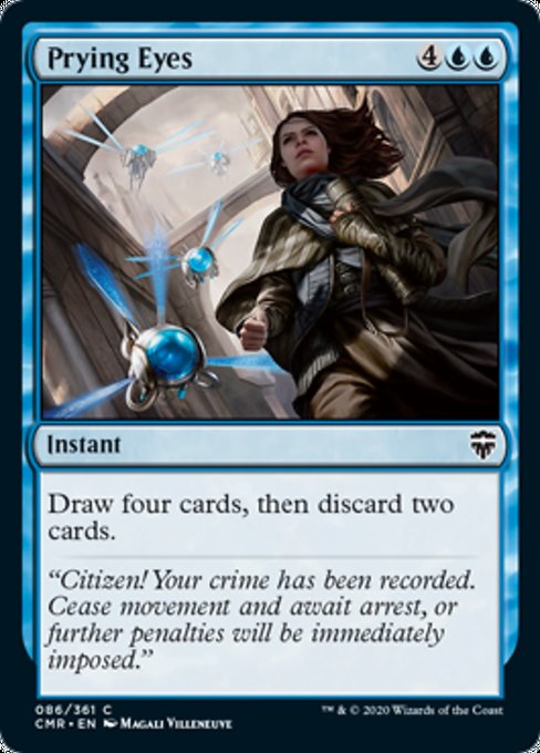 Prying Eyes (Commander Legends) Light Play