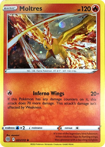 Moltres (Cosmos Holo) (Miscellaneous Cards & Products) Light Play Holofoil