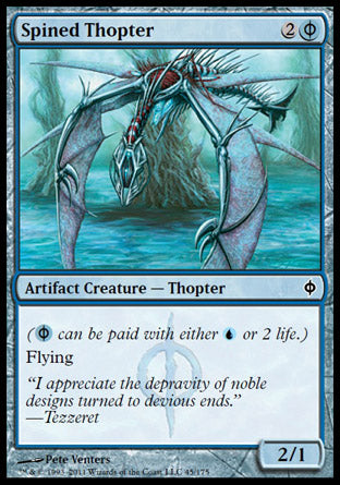 Spined Thopter (New Phyrexia) Light Play