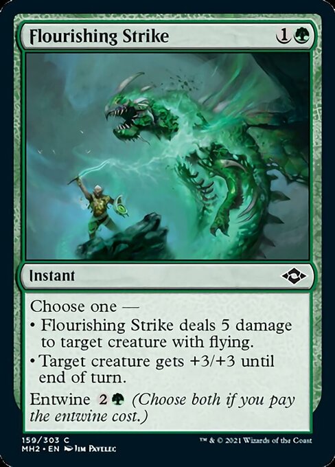 Flourishing Strike (Modern Horizons 2) Light Play