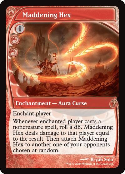 Maddening Hex (Future Sight) (Mystery Booster 2) Light Play