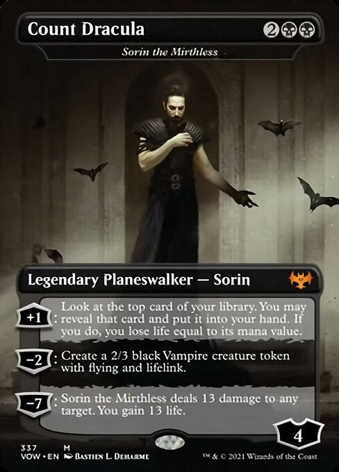 Count Dracula (Innistrad: Crimson Vow) Light Play Foil
