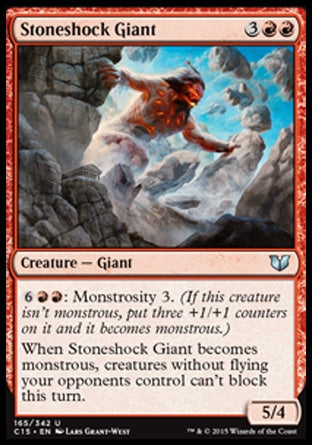 Stoneshock Giant (Commander 2015) Medium Play
