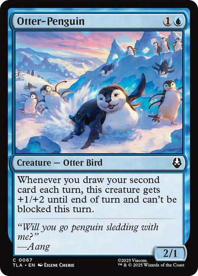 Otter-Penguin (Avatar: The Last Airbender) Light Play Foil
