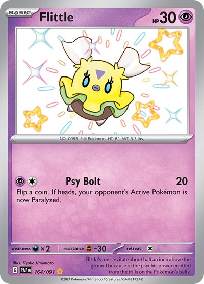 Flittle - 164 (SV: Paldean Fates) Light Play Holofoil