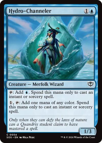 Hydro-Channeler (Secrets of Strixhaven) Light Play