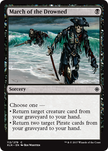 March of the Drowned (Ixalan) Light Play