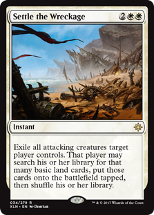 Settle the Wreckage (Ixalan) Light Play Foil