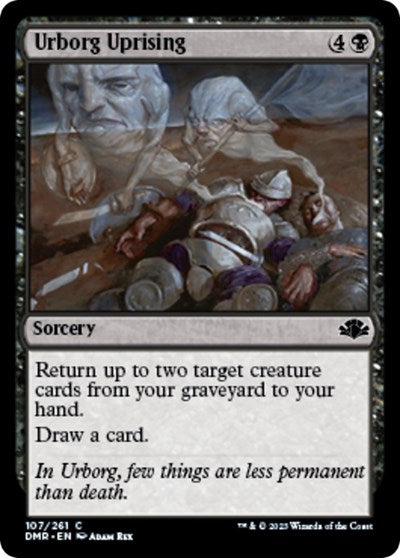 Urborg Uprising (Dominaria Remastered) Light Play