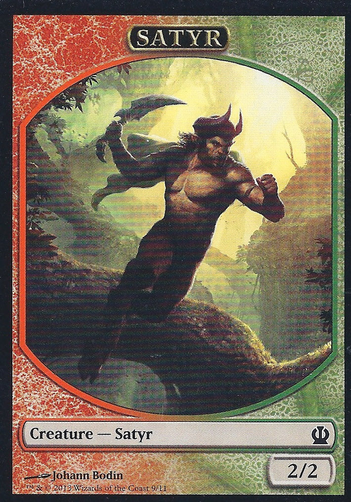 Satyr Token (Theros) Light Play