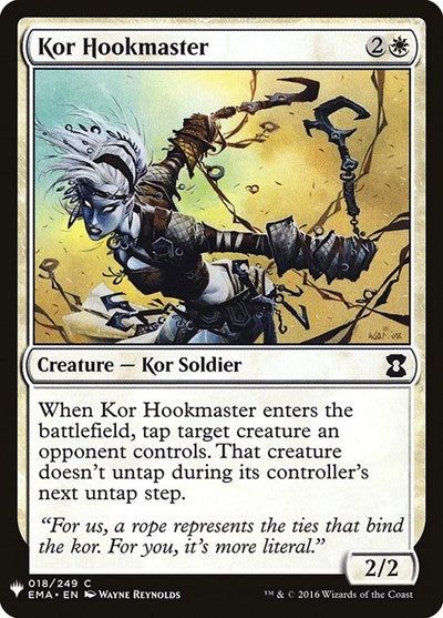 Kor Hookmaster (Mystery Booster) Light Play