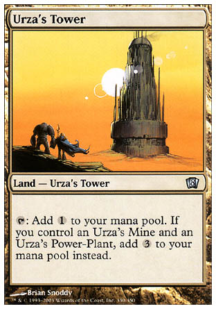Urza's Tower (8th Edition) Medium Play