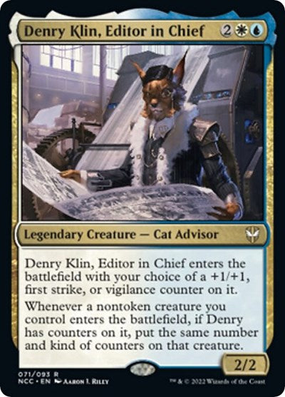 Denry Klin, Editor in Chief (Commander: Streets of New Capenna) Light Play