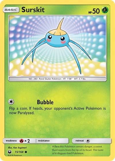 Surskit (SM - Celestial Storm) Light Play