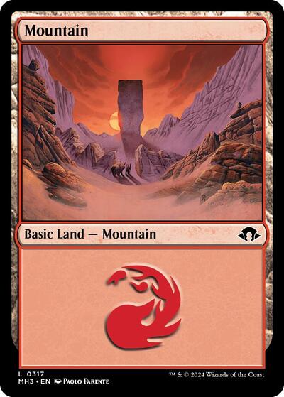 Mountain (0317) (Modern Horizons 3) Light Play Foil