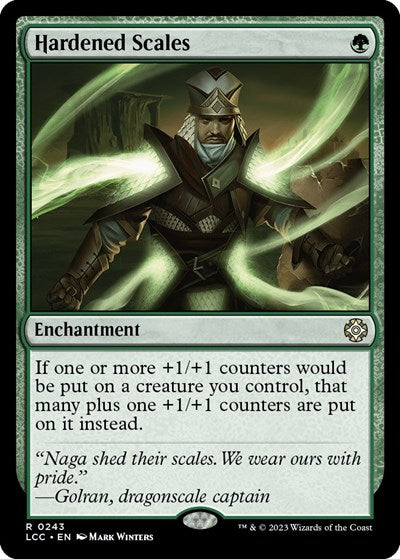 Hardened Scales (Commander: The Lost Caverns of Ixalan) Near Mint