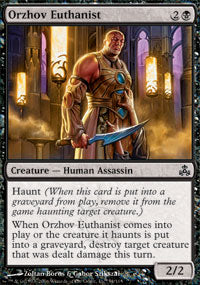 Orzhov Euthanist (Guildpact) Light Play Foil
